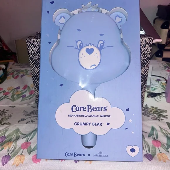 Care Bears Grumpy Bear Impressions beauty X colab. Hand mirror with stand - Picture 6 of 10